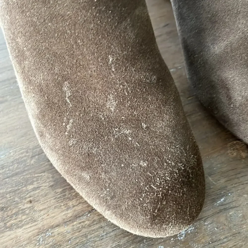 ISABEL MARANT Deyissa Suede Leather Ankle Boots Brown Taupe Size Size 36